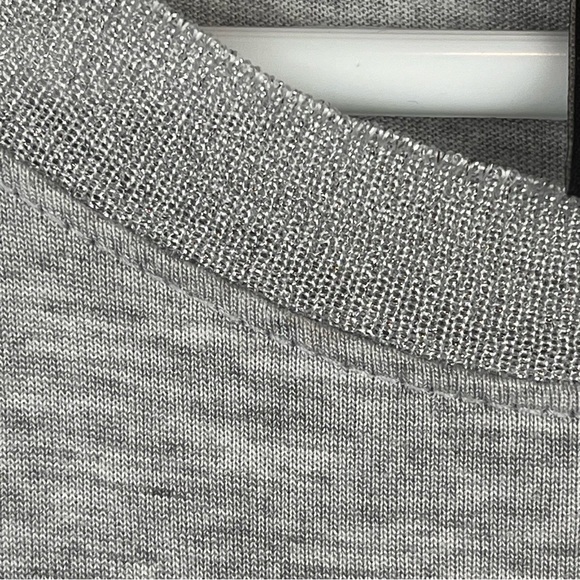 Banana Republic Viscose Sleeveless Top Medium Shimmer Trim - Picture 5 of 15